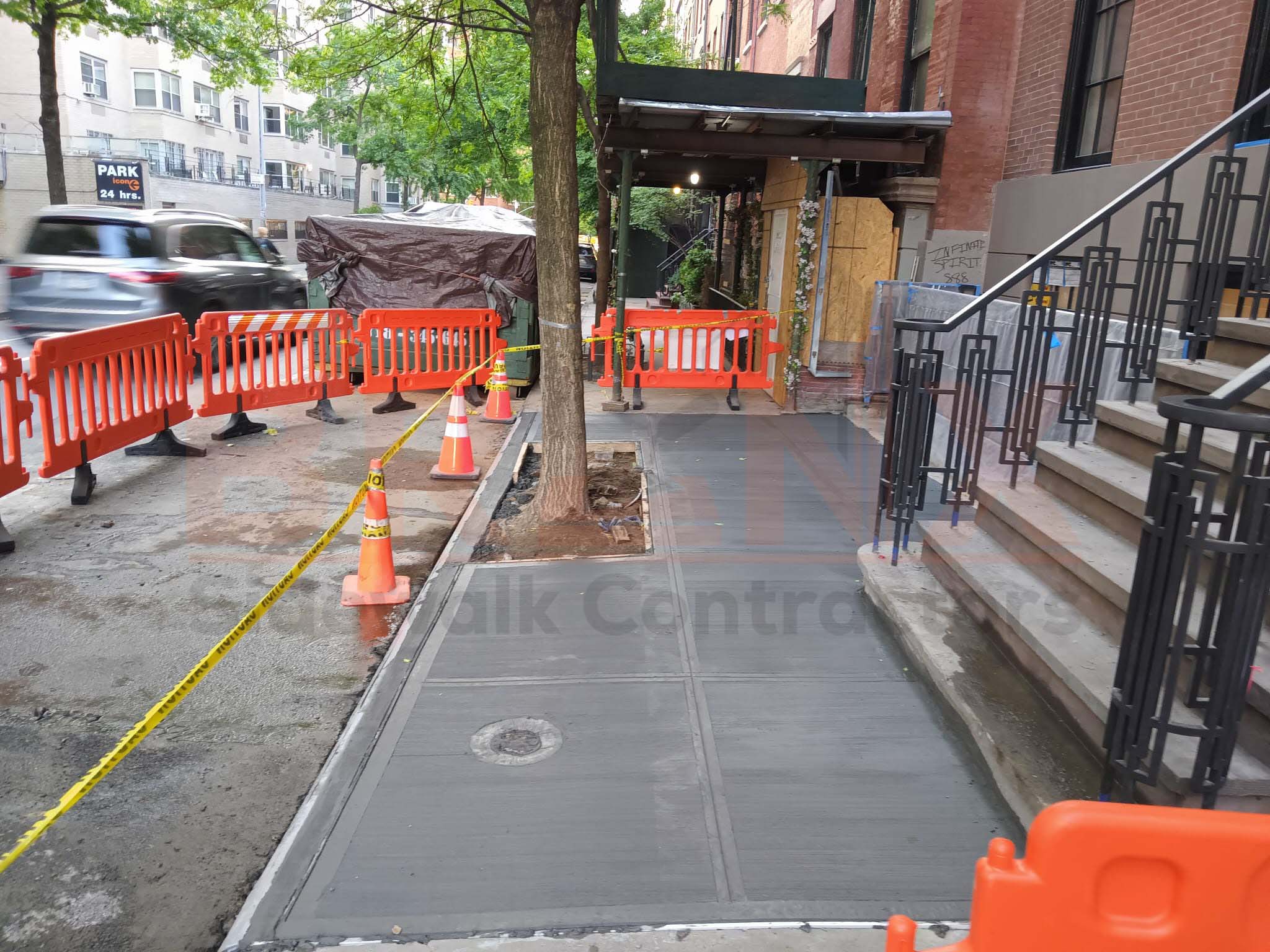 sidewalk repaired in bronx
