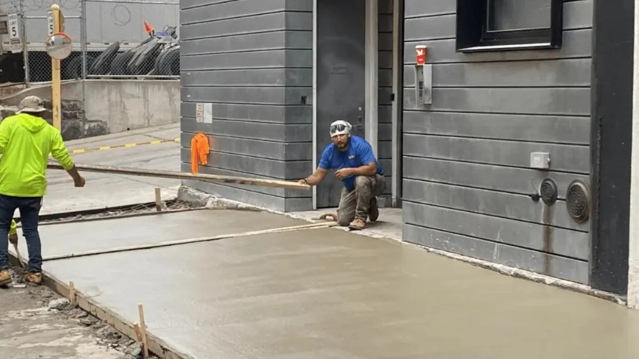 How to Pour a Concrete Sidewalk in NYC How to Pour a Concrete Sidewalk in NYC