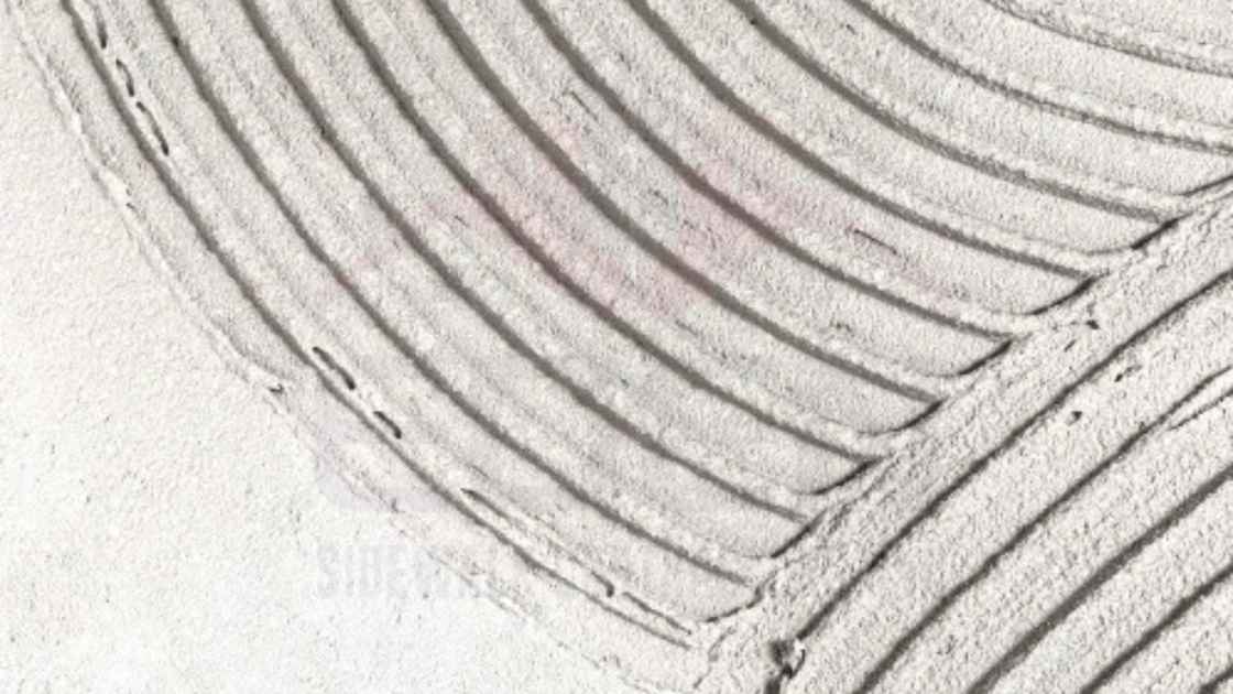 Sidewalk concrete repair work