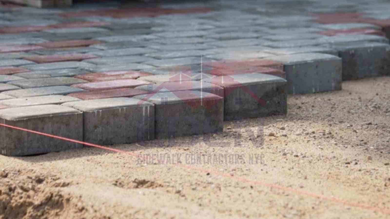 Pavers Install to Old Concrete Image