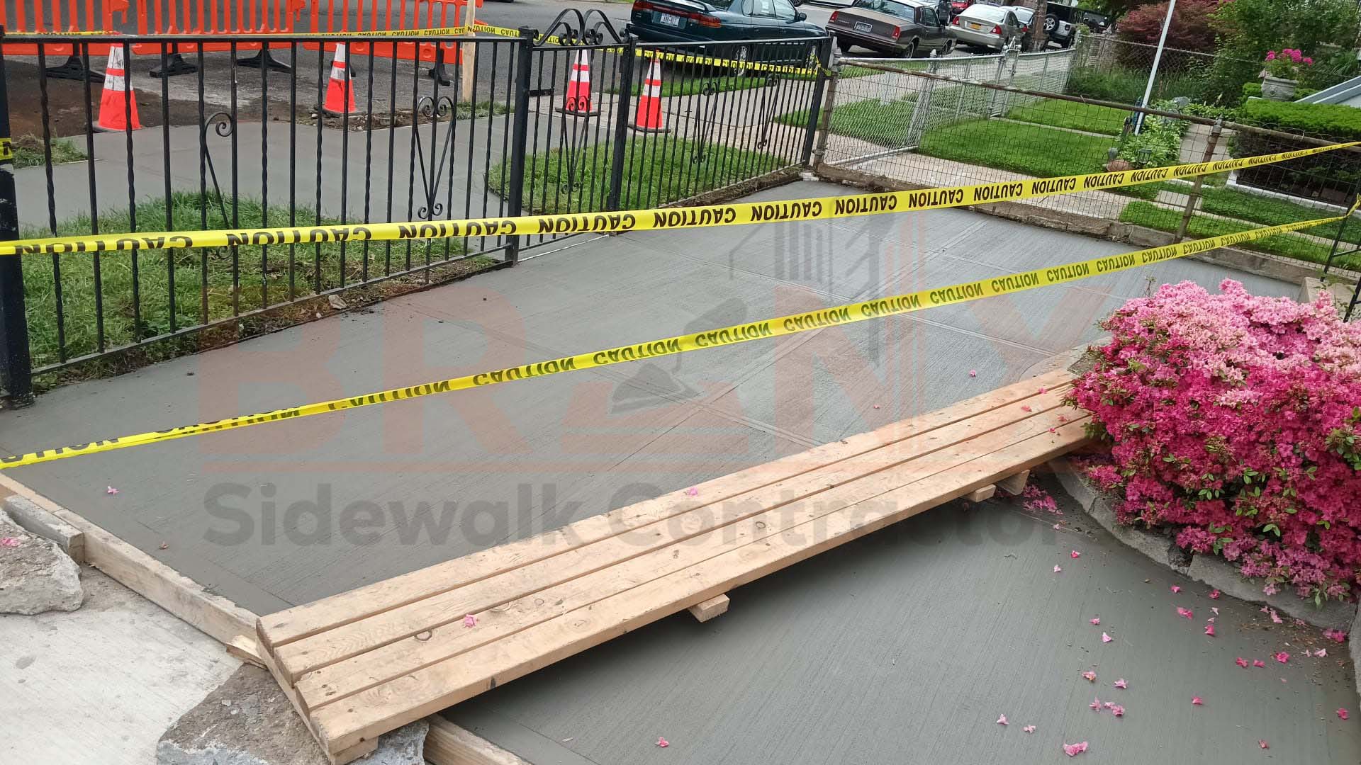 sidewalk repaired in bronx